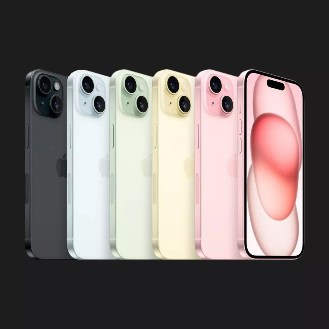Купити Apple iPhone 15 256GB (Yellow) — ціни ⚡, відгуки